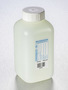 Corning® Gosselin™ Water Sampling Square HDPE Bottle, 500 mL, Graduated, No Sodium Thiosulfate, 37 mm White Cap with Wad, Sterile, 100/Case