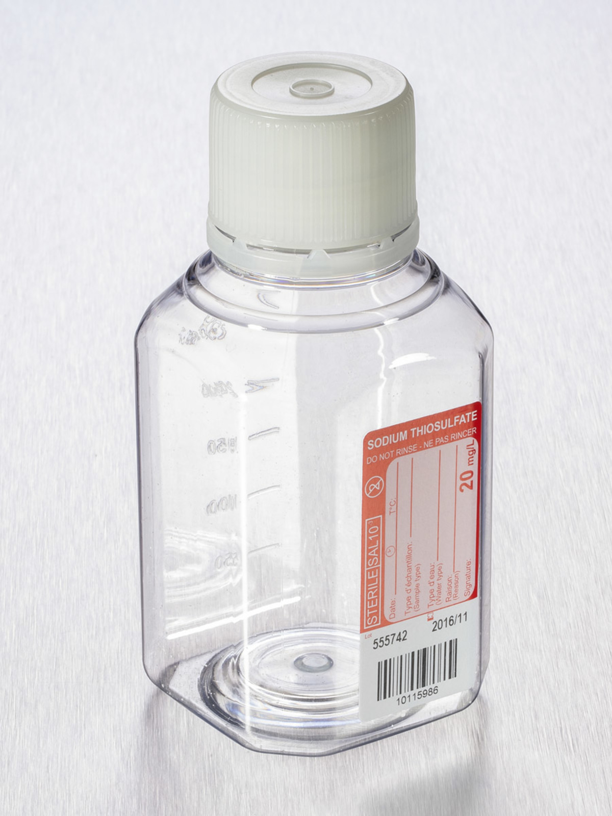 Coning Squae PET Stoage Bottles Clea PET Squae, Steile
