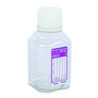 Corning® Gosselin™ Water Sampling Octagonal PET Bottle, 250 mL, Graduated, 160 mg/L Sodium Thiosulfate, 31 mm Tamper-evident Cap, Sterile, 24/Pack, 144/Case