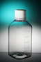 Corning® Gosselin™ Water Sampling Octagonal PET Bottle, 500 mL, Graduated, No Sodium Thiosulfate, 31 mm Tamper-evident Cap, Sterile, 12/Pack, 120/Case