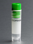 Corning® 2 mL Green Cap Internal Threaded Polypropylene Cryogenic Vial, Self-Standing with Round Bottom