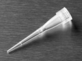 Corning® 0.2-10 µL Filtered IsoTip™ Universal Fit Racked Pipet Tips (Fits Gilson® Pipettors or Other Popular Ultra-Micropipettors), Graduated, Natural, Sterile, 10 Racks/Case, 960 Tips/Case