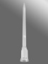 Corning® 0.5-10 µL Filtered IsoTip™ Universal Fit Racked Pipet Tips (Fits Eppendorf® Pipettors or Other Popular Ultra-Micropipettors), Natural, Sterile, 10 Racks/Case, 960 Tips/Case