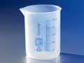 Corning® Reusable Plastic Low Form 25 mL Beaker, Polypropylene, Graduated
