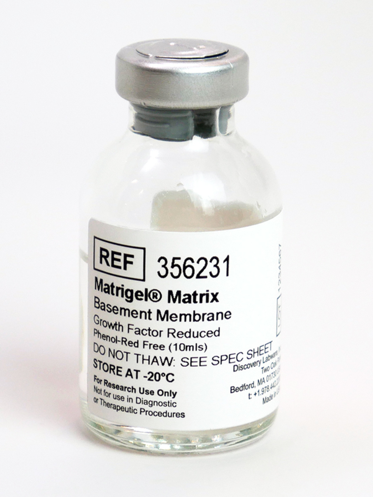 Corning® Matrigel® 生长因子减量(GFR) 基底膜基质，不含酚红，不含LDEV，10 mL