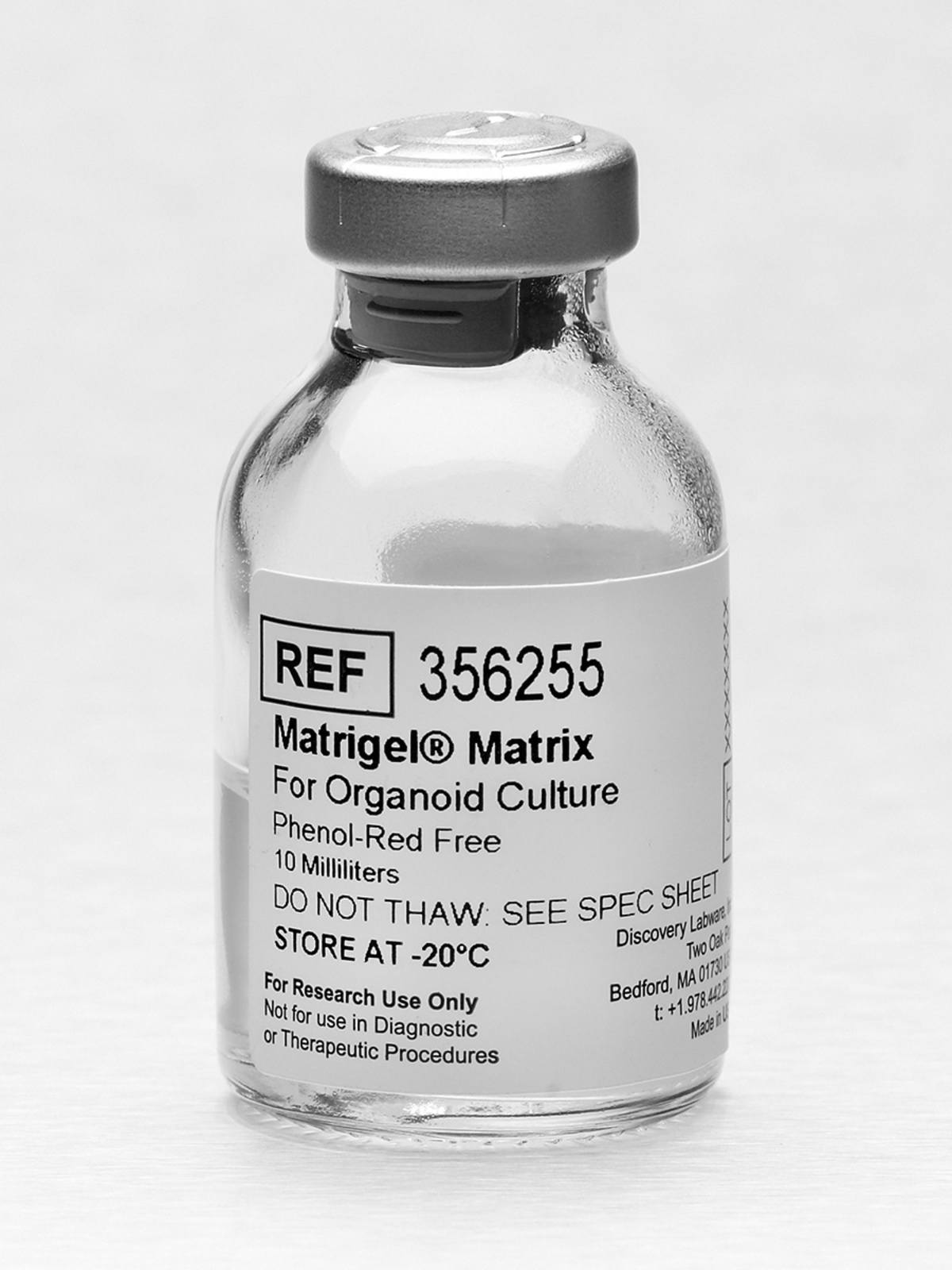 Corning® Matrigel® Matrix For Organoid Culture Phenol-Red Free, 10mL, 1 x 1