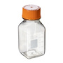 Corning® 250 mL Square Polycarbonate Storage Bottles with 45 mm Caps