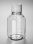 Corning® PET Bottle, 250 mL, Graduated, IATA-Valdiated Screw Cap, Sterile, Pre-Assembled, 24/Tray