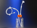 Corning® 500 mLイージーグリップ ポリスチレン製保存ボトル（ディップチューブ付き、0.2 µm MLL/FLLフィルター付き）、MLL