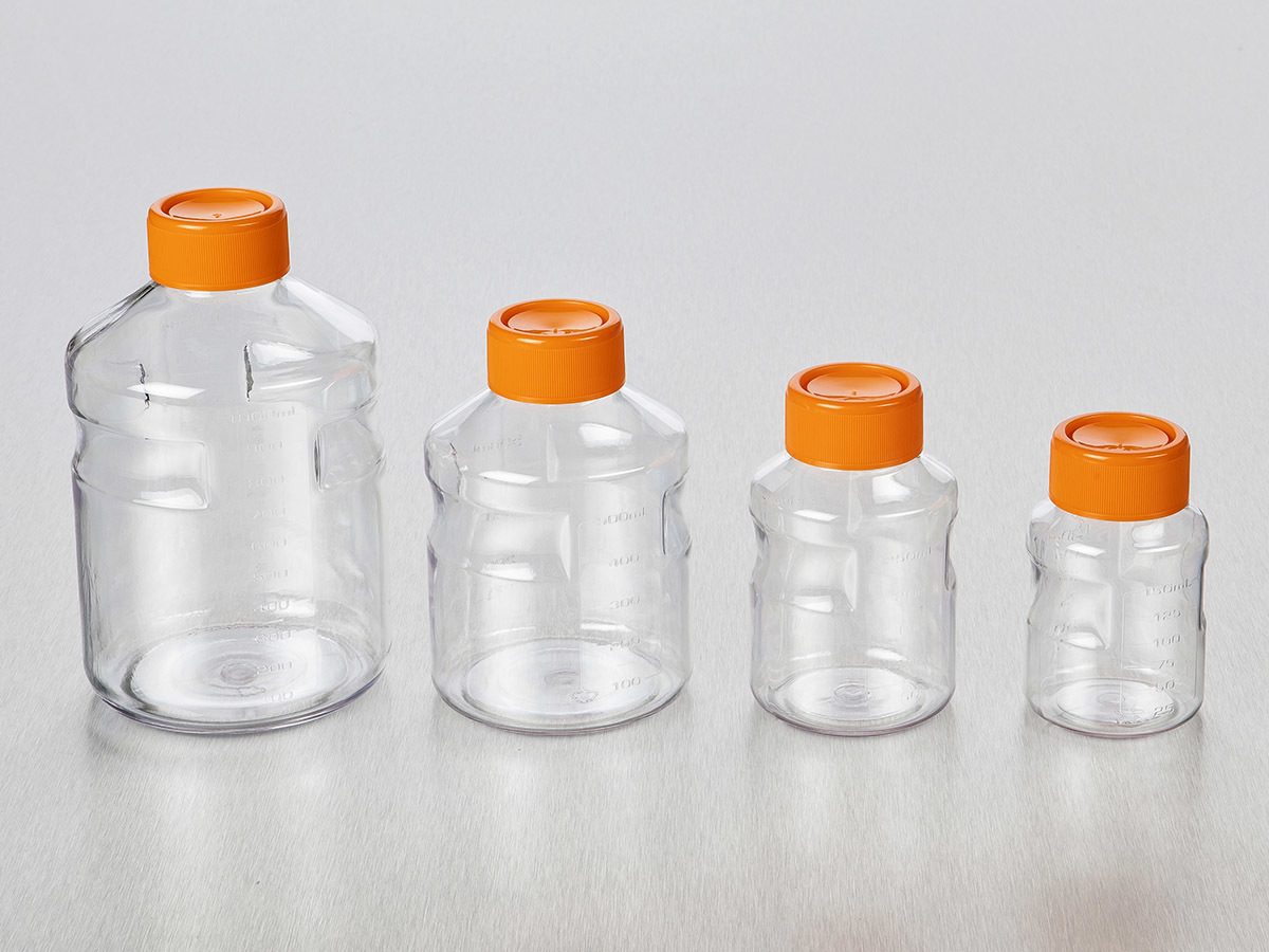 Corning® Easy Grip Polystyrene (PS) Storage Bottles