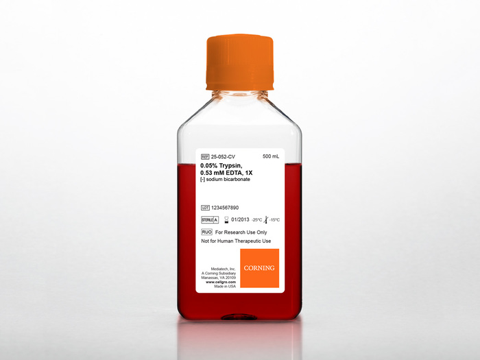 500 mL Trypsin EDTA 1x 0.05 Trypsin/0.53 mM EDTA in HBSS without