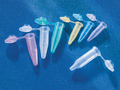 Costar® 1.7 mL Snap Cap Microcentrifuge Tube, Polypropylene, Rainbow Colors, Nonsterile, 500/Case
