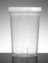 Falcon® Sample Container, with Lid, 8oz (220 mL), Individually Wrapped, Sterile, 100/Case