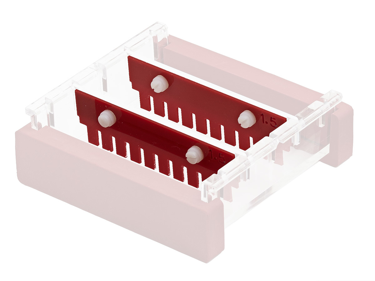 Axygen® Gel Casting Tray 20 x 20 cm for use with 20 cm Gel Box, UV Transparent