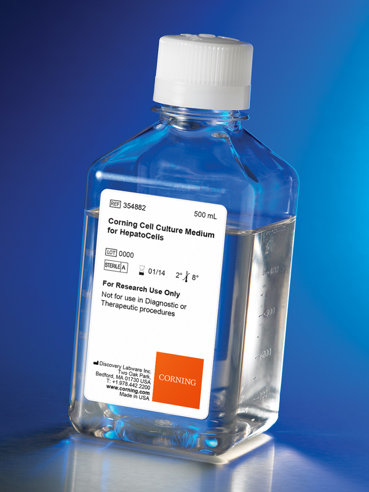 Corning® Culture Medium for HepatoCells, 500mL