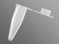 Corning® 0.2 mL Polypropylene PCR Tubes with Attached Flat Cap