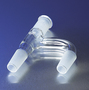 PYREX® Claisen Three-Way Connecting Adapter with 24/40 Standard Taper Joints