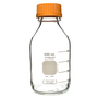 PYREX® 500 mL Round Media Storage Bottles, with GL45 Screw Cap