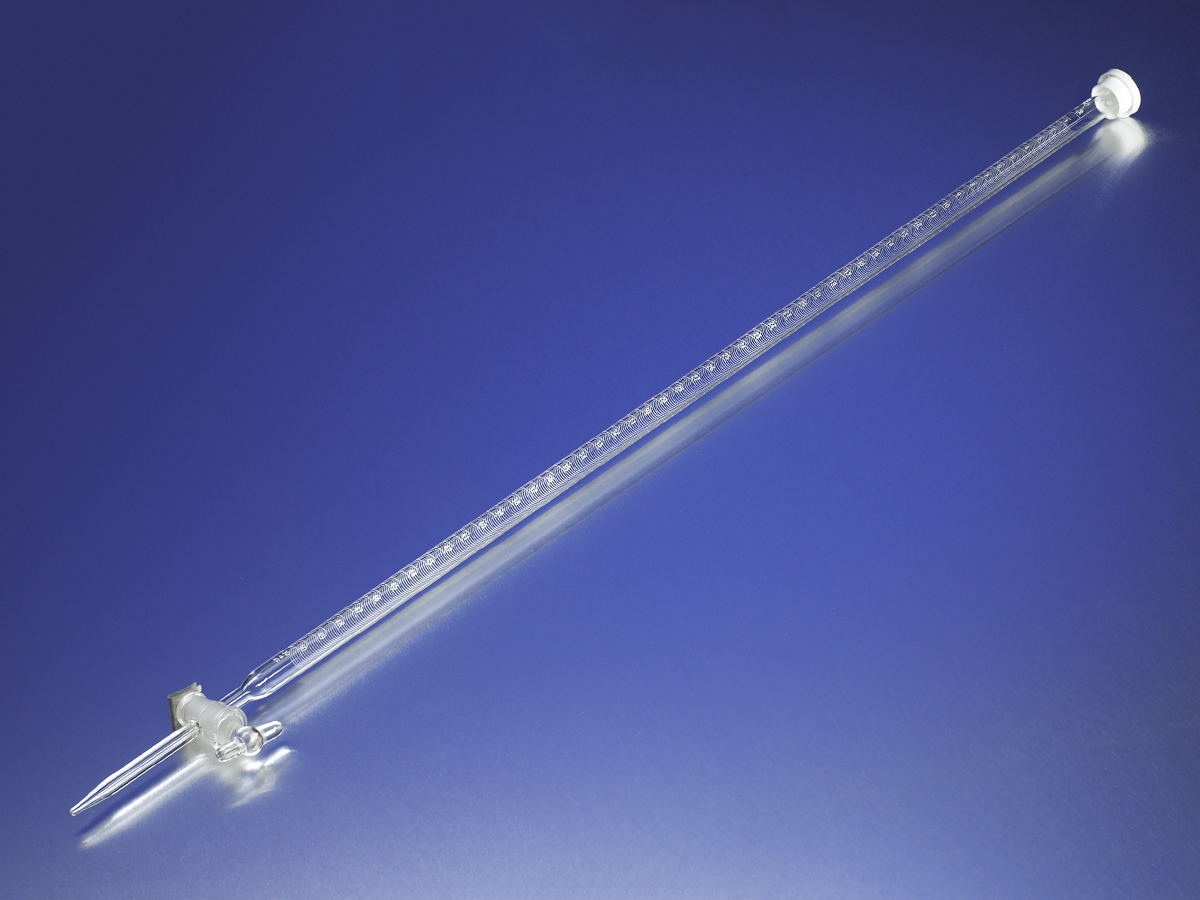 PYREX® 10 mL Class A Precision Bore Buret with Glass Standard Taper Stopcock