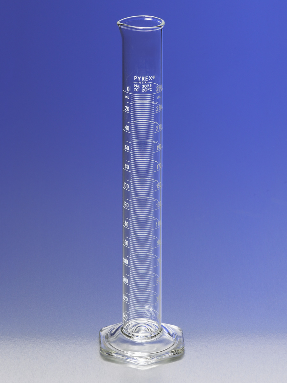 Pyrex® Borosilicate Glass Cylinder Jar, 36 Liter with Grip Indent, 305 x  610mm