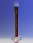 PYREX® 10 mL Single Metric Scale Cylinders, Reinforced Glass Bead, Lifetime Red™, TC