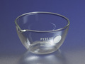 PYREX® 140 mL Flat Bottom Evaporating Dishes
