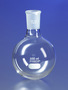 PYREX® 100 mL Short Neck Boiling Flask, Round Bottom, 29/42 Standard Taper Joint