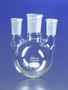 PYREX® 500 mL Three Neck Distilling Flask with Vertical Neck Standard Taper Joints
