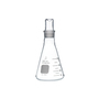 PYREX® 250 mL Narrow Mouth Erlenmeyer Flask with PYREX® Standard Taper Stopper