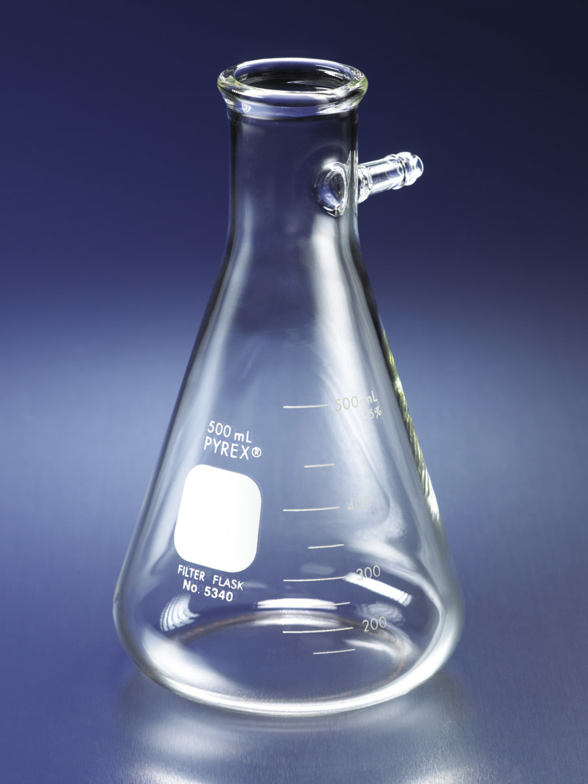 PYREX® 4L Heavy Wall Filtering Flasks with Sidearm Tubulation