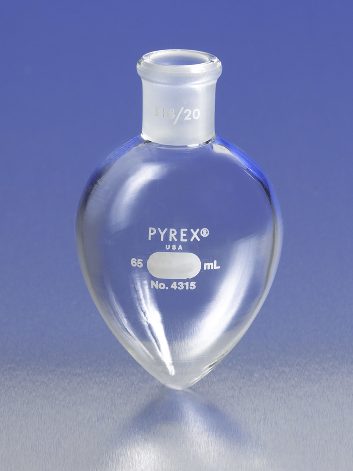 PYREX® Pear-Shaped Boiling Flask, Standard Taper Joint
