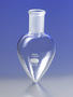 PYREX® 250 mL Pear-Shaped Boiling Flask, 24/40 Standard Taper Joint