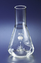 PYREX® 250 mL Delong Shaker Erlenmeyer Flask with Extra Deep Baffle