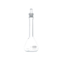 PYREX® 100 mL Class A Certified and Serialized Volumetric Flasks, with Glass Standard Taper Stopper