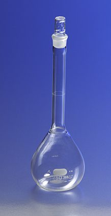 200ml Capacity Corning Pyrex Borosilicate Glass Class A Volumetric Flask