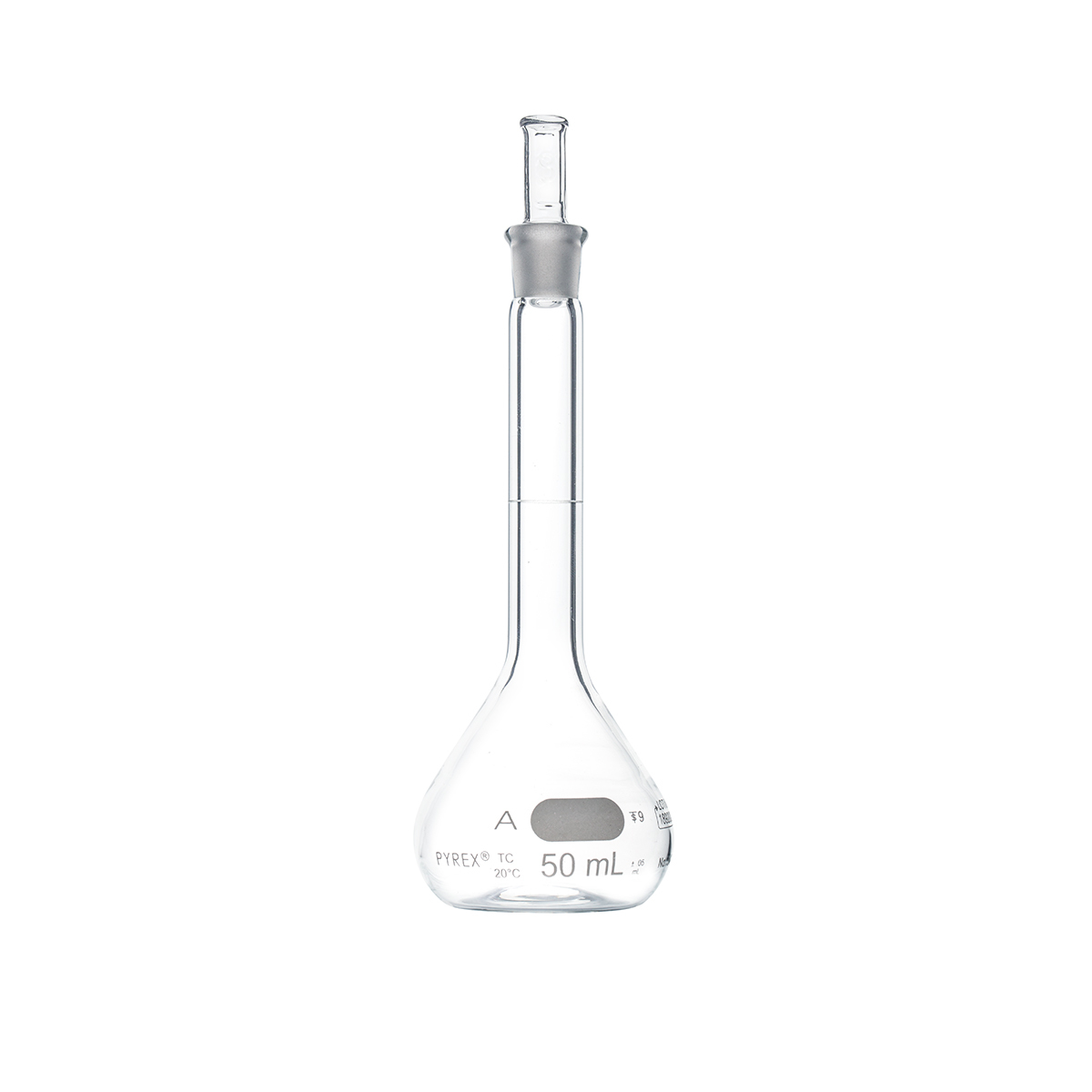 5640 50 PYREX 50 ML Class A Volumetric Flasks With PYREX Glass 