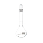 PYREX® 100 mL EZ Access™ Wide Mouth Volumetric Flask, Class A, Heavy Duty, with Glass Standard Taper Stopper