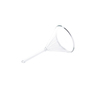 PYREX® 50 mm Diameter 60° Angle Fluted Funnel, Short Stem