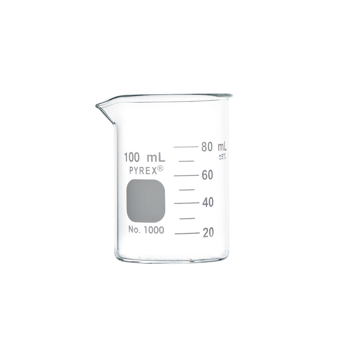 Corning Glass Works Pyrex Griffin Beaker Borosilicate Glass Clear 100m —  Grayline Medical