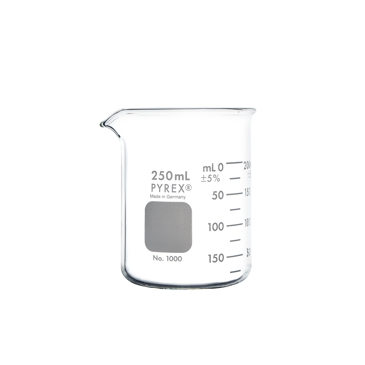 Byblomst grill flugt 1000-250 | PYREX® Griffin Low Form 250 mL Beaker, Double Scale, Graduated |  Corning