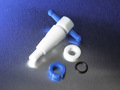Replacement PTFE Product Standard 2 mm Straight Bore Stopcock Plug Assembly