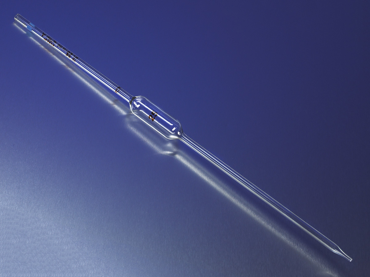 PYREX® 8 mL Volumetric Pipets, Serialized/Certified, TC/TD, Class A, Color-Coded, Colored Markings