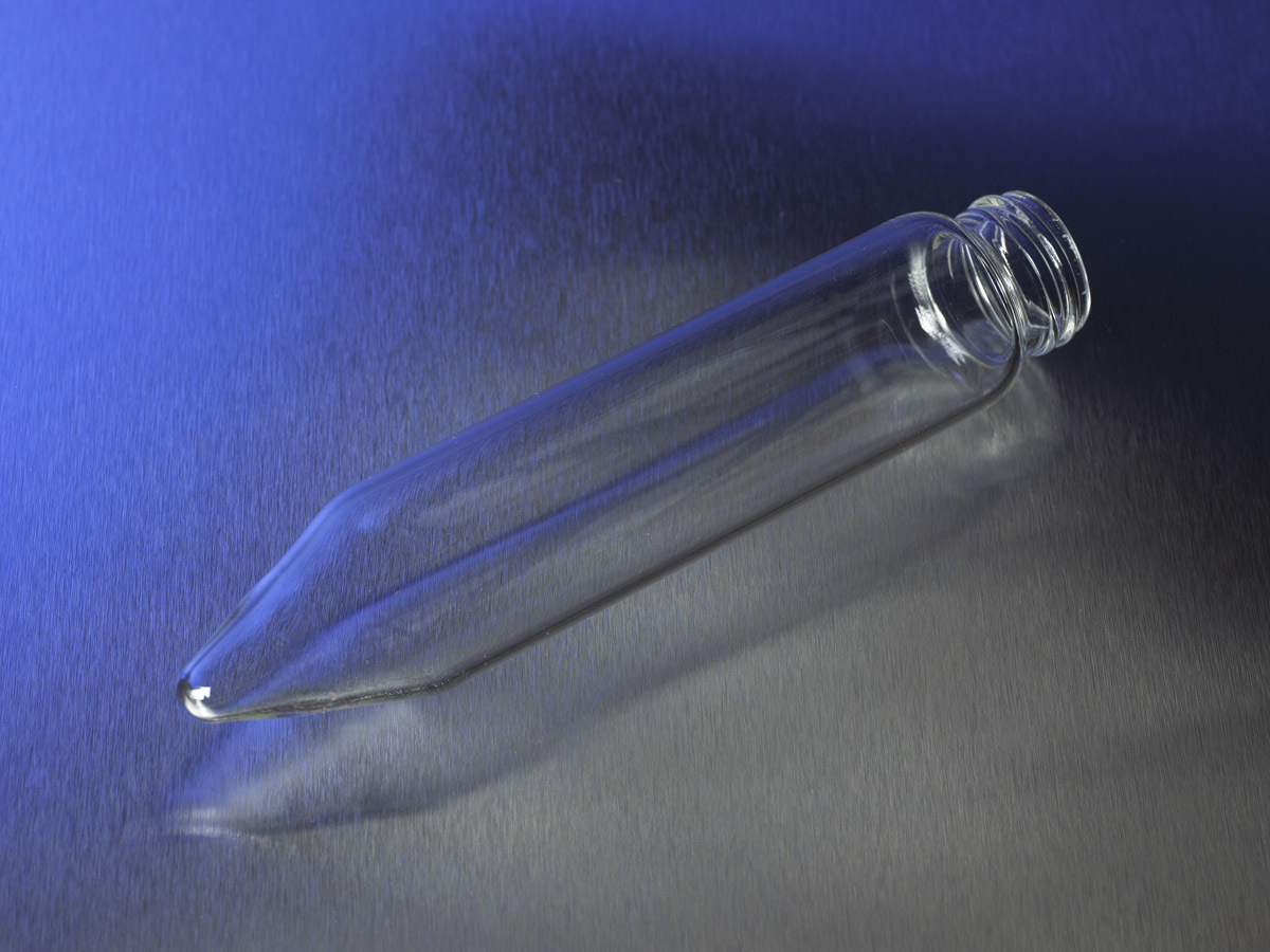 PYREX® Disposable Glass Conical Centrifuge Tubes, Ungraduated, without Screw Cap