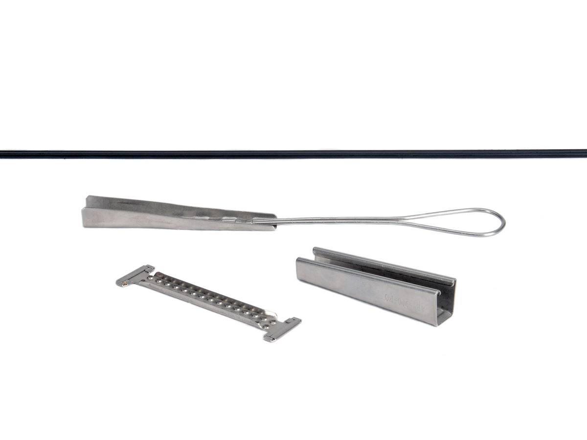 Fiber Optic Drop Cable Deadend Clamp, box of 25