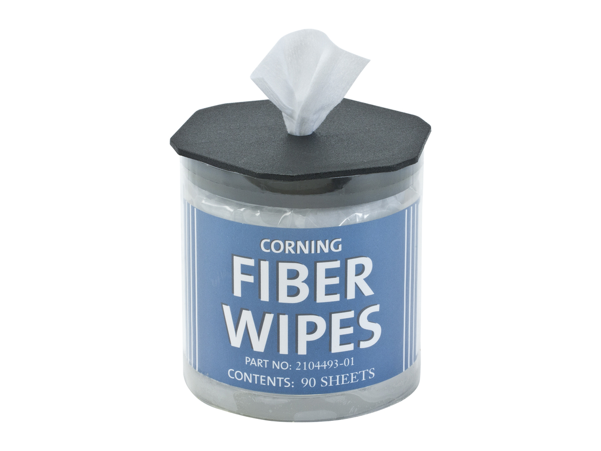 Fiber Optic Cleaning Wipes, 90 Wipes per pack