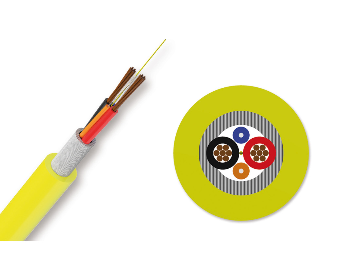 ActiFi® Composite Cable, Tight- Buffered, Indoor