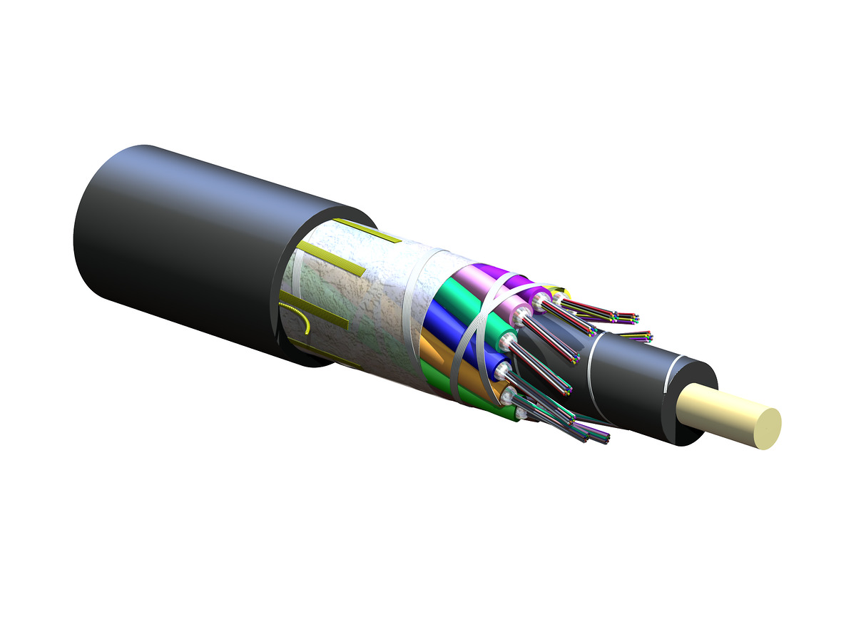 12x12 fibers, E9 SMF-28® Ultra fiber
