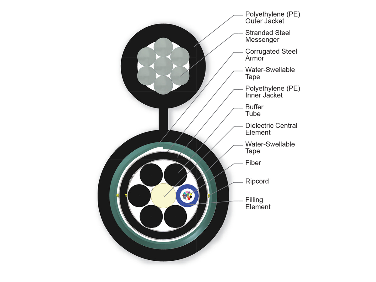 12 F, Single-mode (OS2)