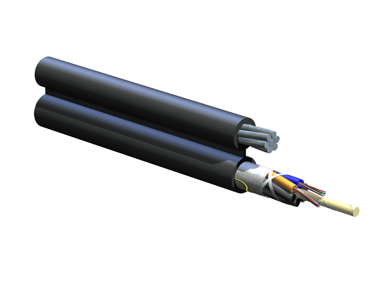 024EUA-T4101D20 | ALTOS® Figure-8 Loose Tube, Gel-Free Cable 24 F 