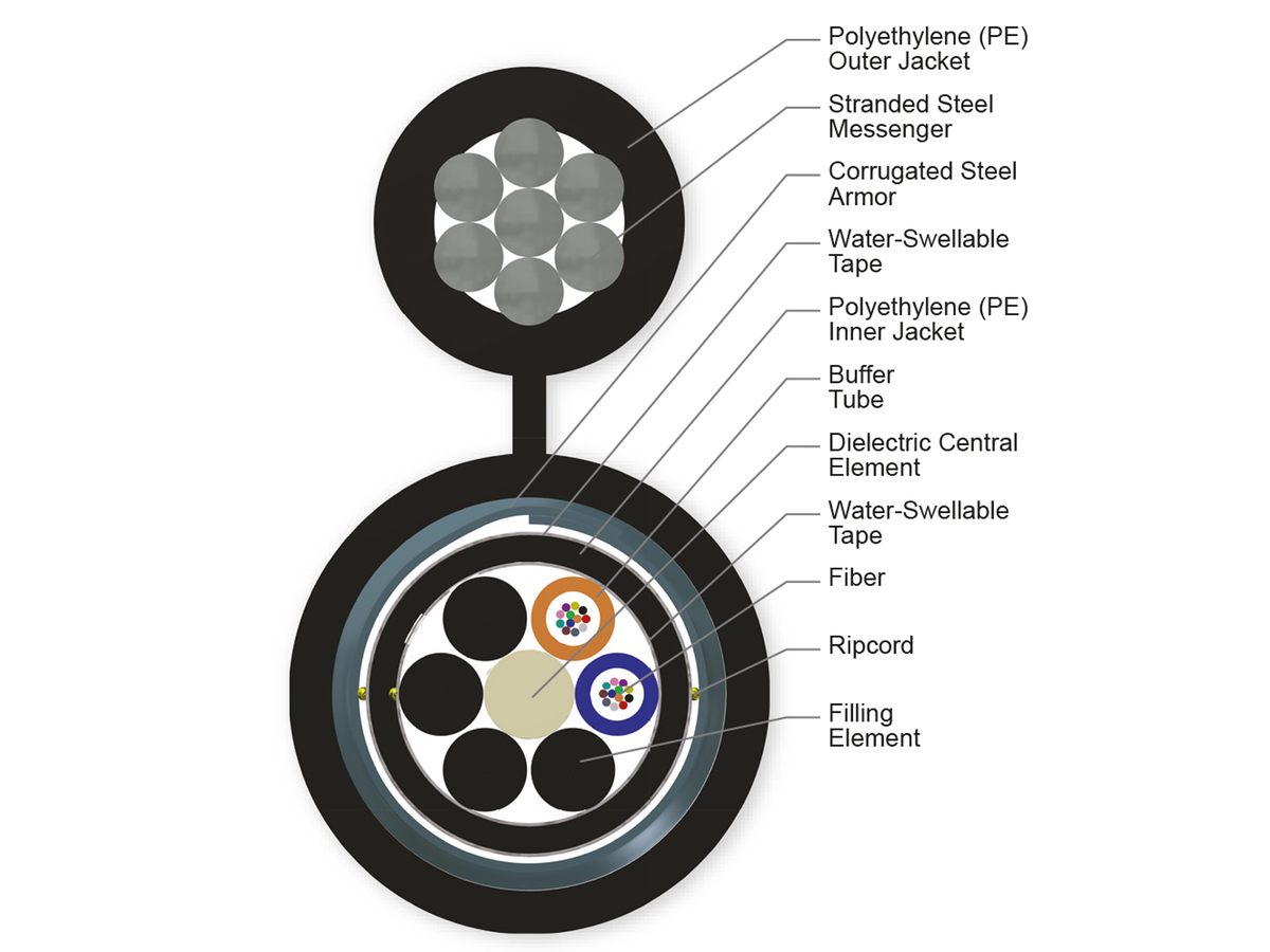 24 F, Single-mode (OS2)